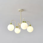 Cherry Lustre Globe Dépoli Branches Crème - Neutralighting