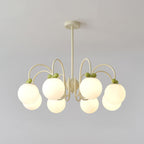 Cherry Lustre Globe Dépoli Branches Crème - Neutralighting