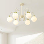 Cherry Lustre Globe Dépoli Branches Crème - Neutralighting