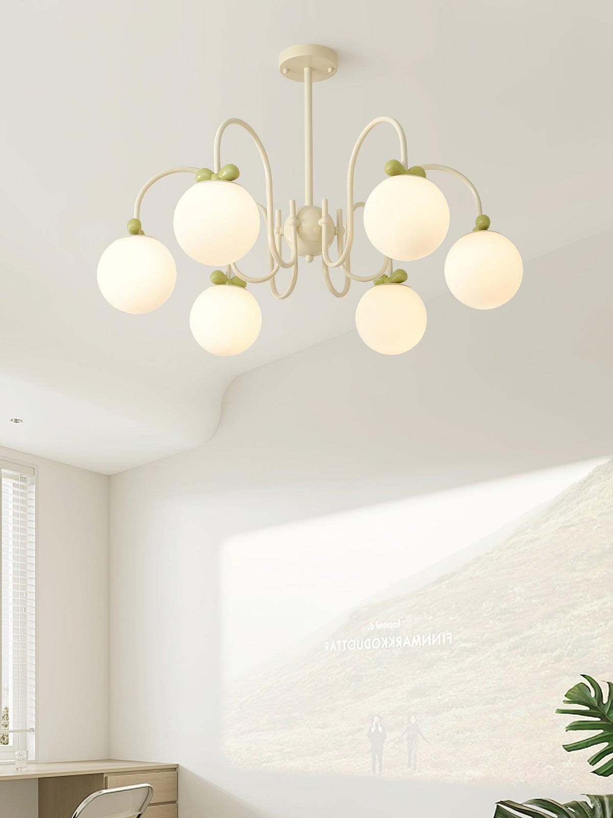 Levi Chandelier Vintage en Verre - Neutralighting