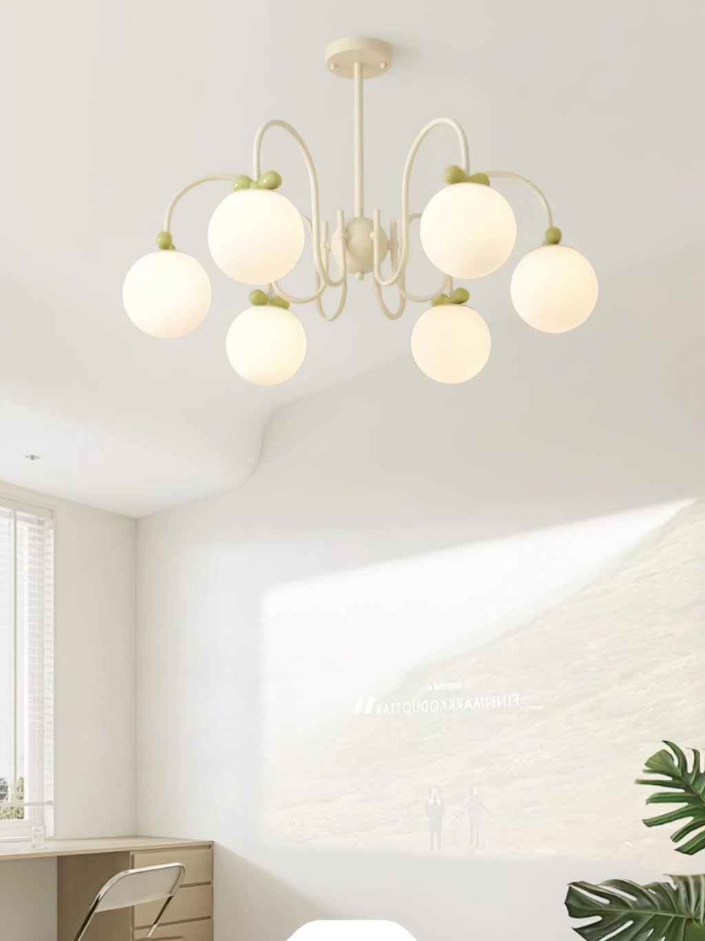 Levi Chandelier Vintage en Verre - Neutralighting