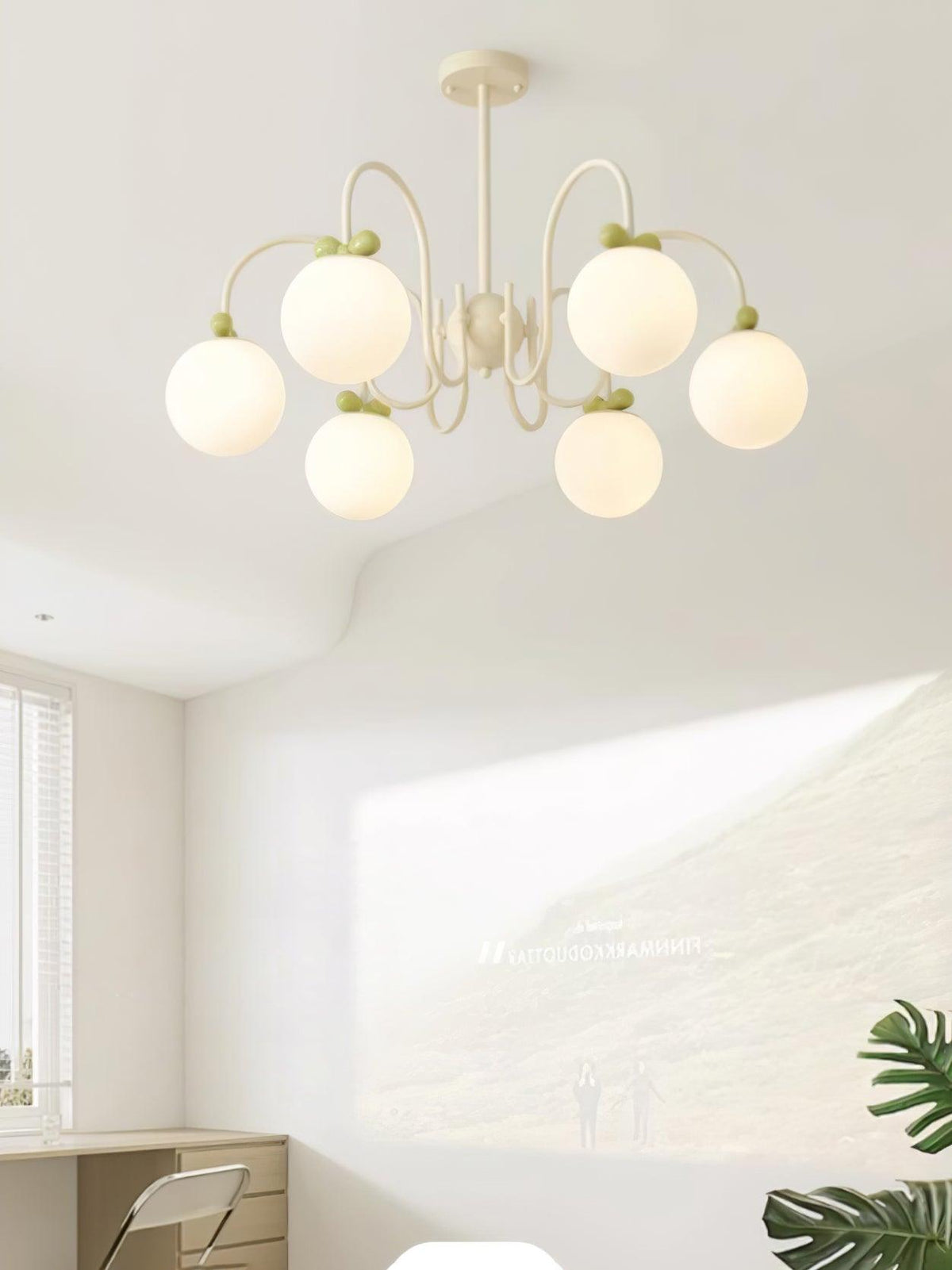 Levi Chandelier Vintage en Verre - Neutralighting