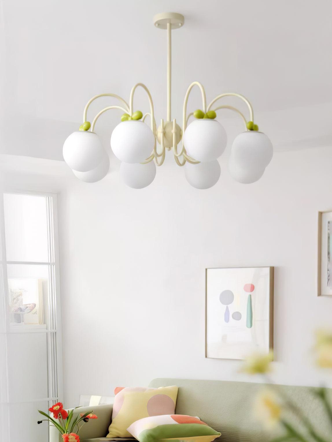 Levi Chandelier Vintage en Verre - Neutralighting