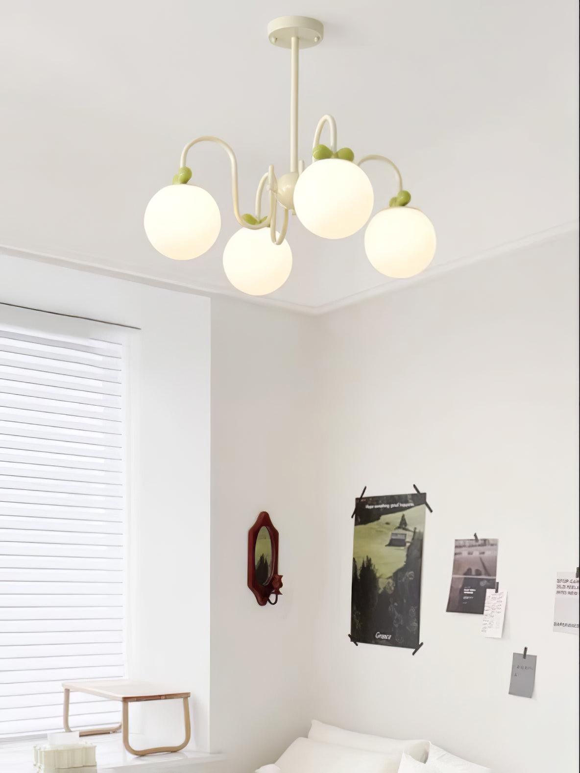 Levi Chandelier Vintage en Verre - Neutralighting