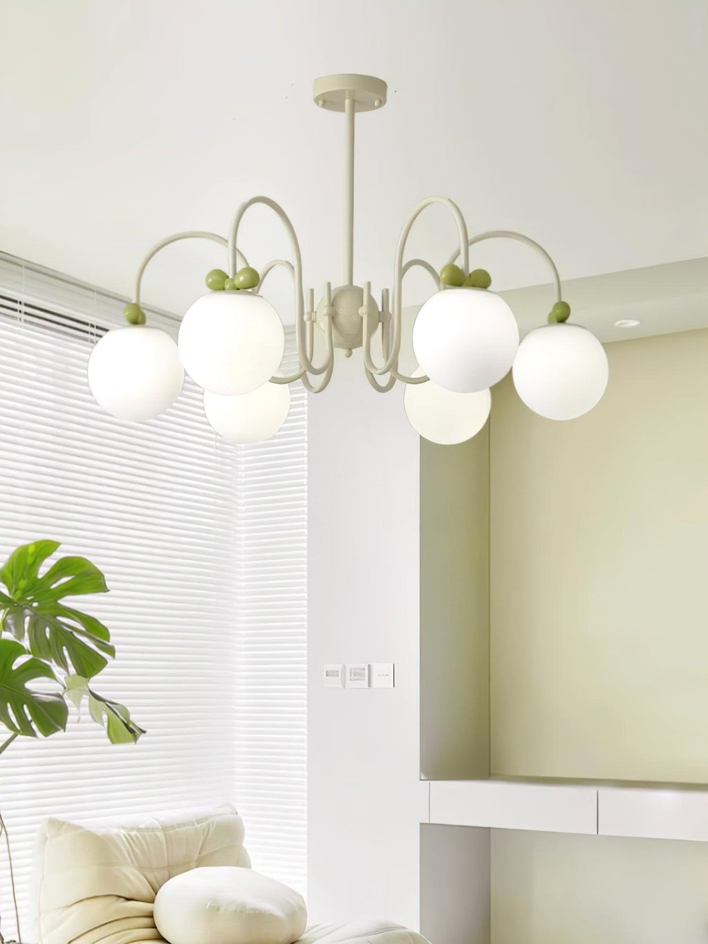 Levi Chandelier Vintage en Verre - Neutralighting