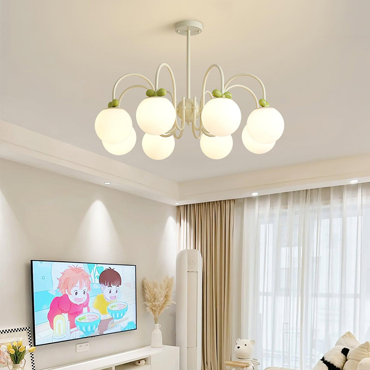 Levi Chandelier Vintage en Verre - Neutralighting