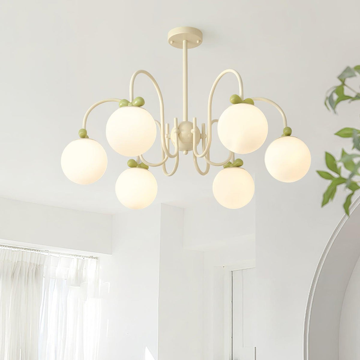 Levi Chandelier Vintage en Verre - Neutralighting