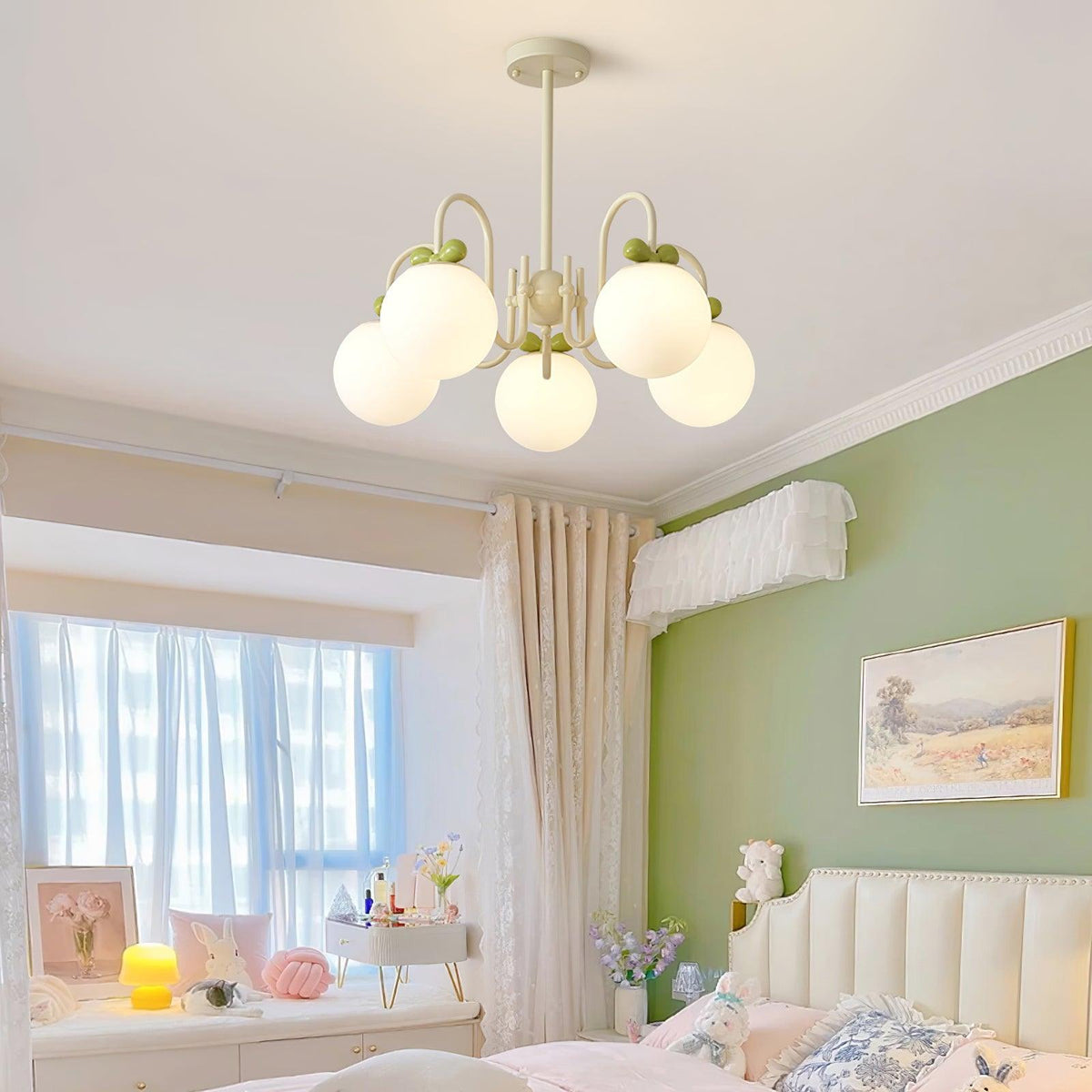 Levi Chandelier Vintage en Verre - Neutralighting