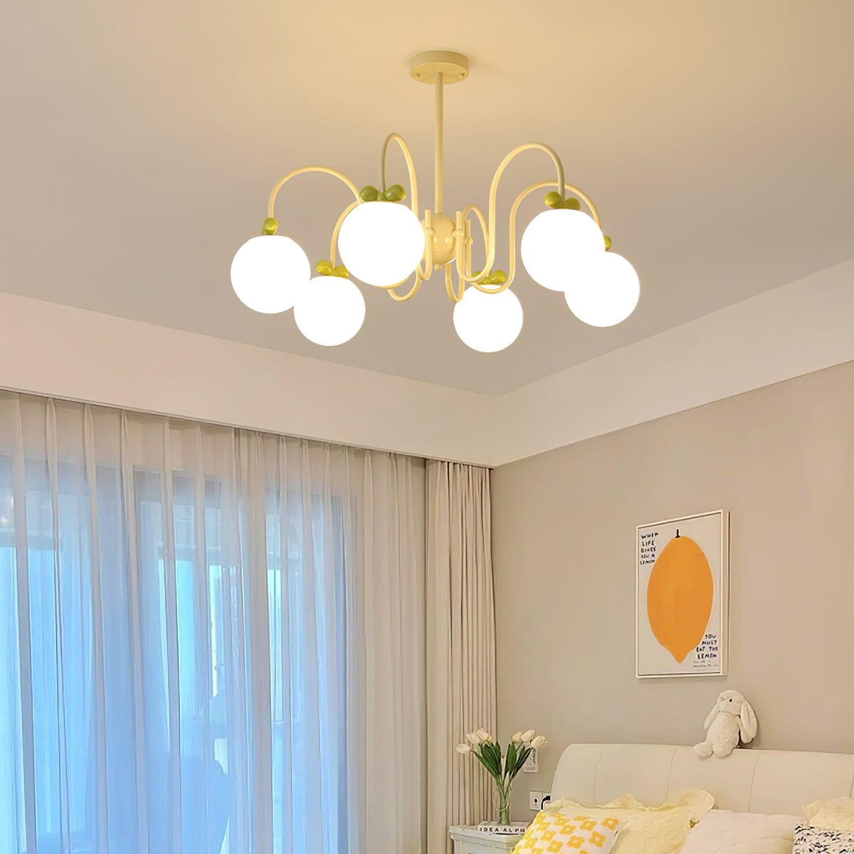 Levi Chandelier Vintage en Verre - Neutralighting