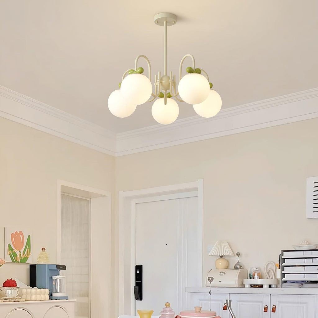 Levi Chandelier Vintage en Verre - Neutralighting
