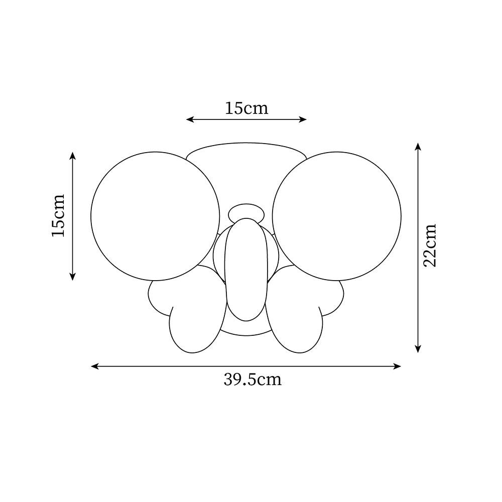 Nica Lustre Plafonnier Crème Élégant Lueur Douce - Neutralighting