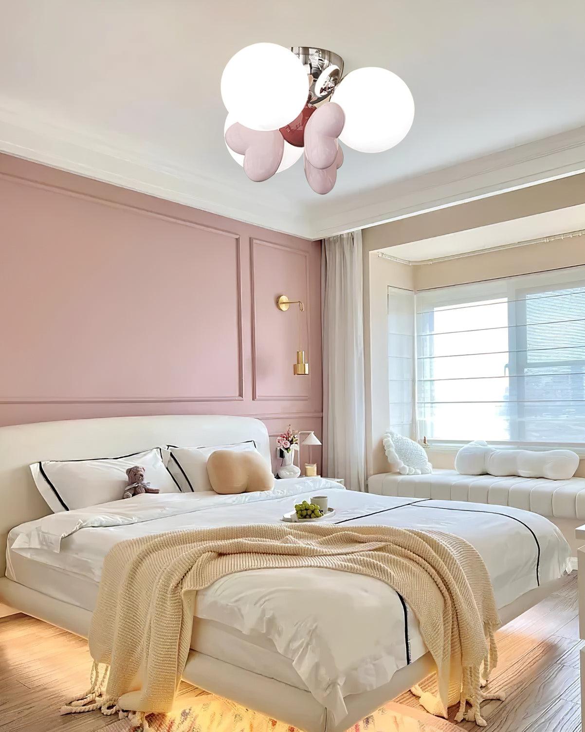 Nica Lustre Plafonnier Crème Élégant Lueur Douce - Neutralighting