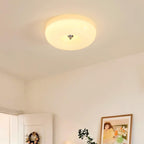 Solara Chandelier Crème Pudding avec Verre Soufflé - Neutralighting