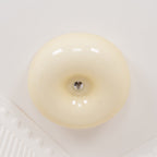 Solara Chandelier Crème Pudding avec Verre Soufflé - Neutralighting