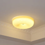 Solara Chandelier Crème Pudding avec Verre Soufflé - Neutralighting