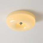 Solara Chandelier Crème Pudding avec Verre Soufflé - Neutralighting