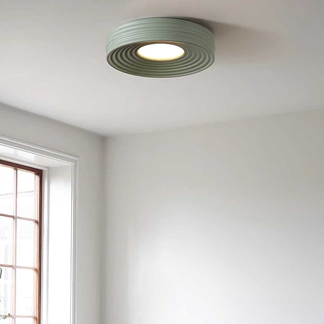 Lampe de Plafond Abat-jour Acrylique Canopée Canopée Texturée - Neutralighting