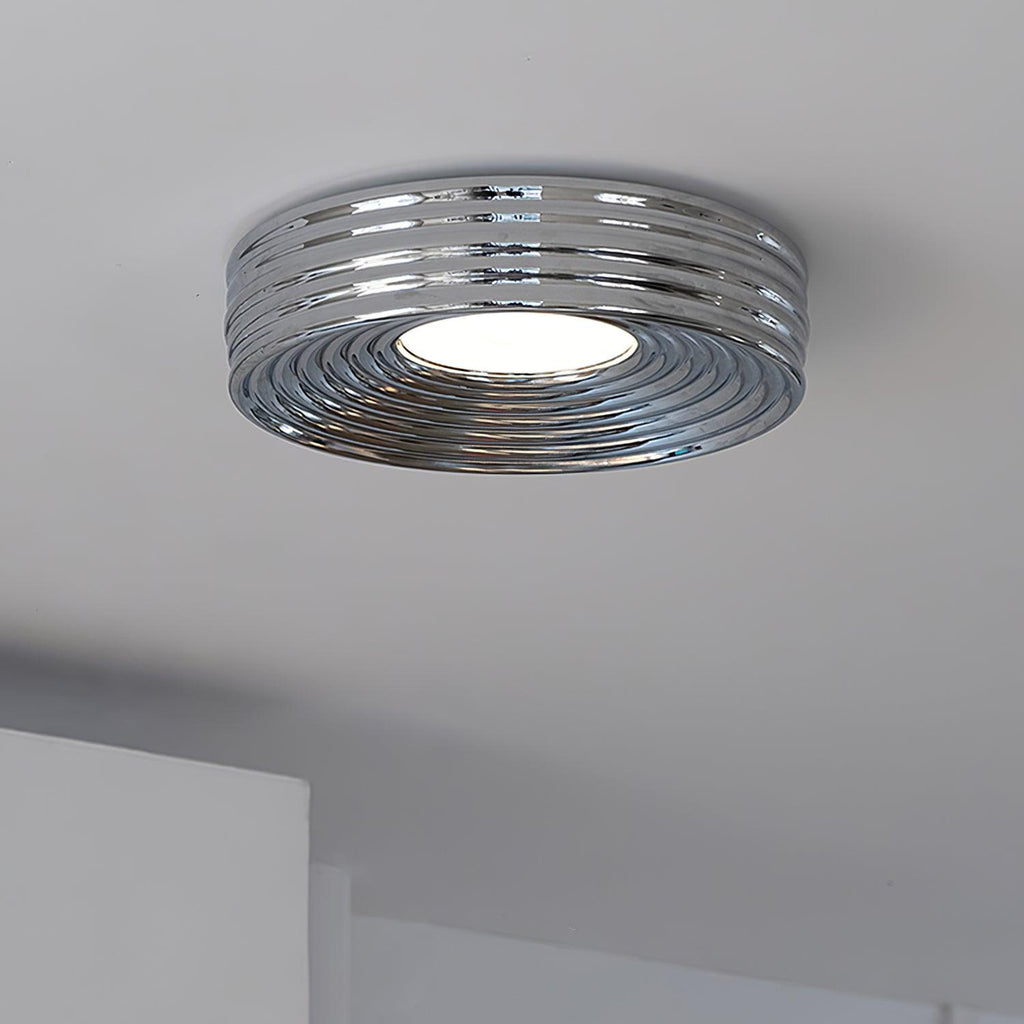 Lampe de Plafond Abat-jour Acrylique Canopée Canopée Texturée - Neutralighting