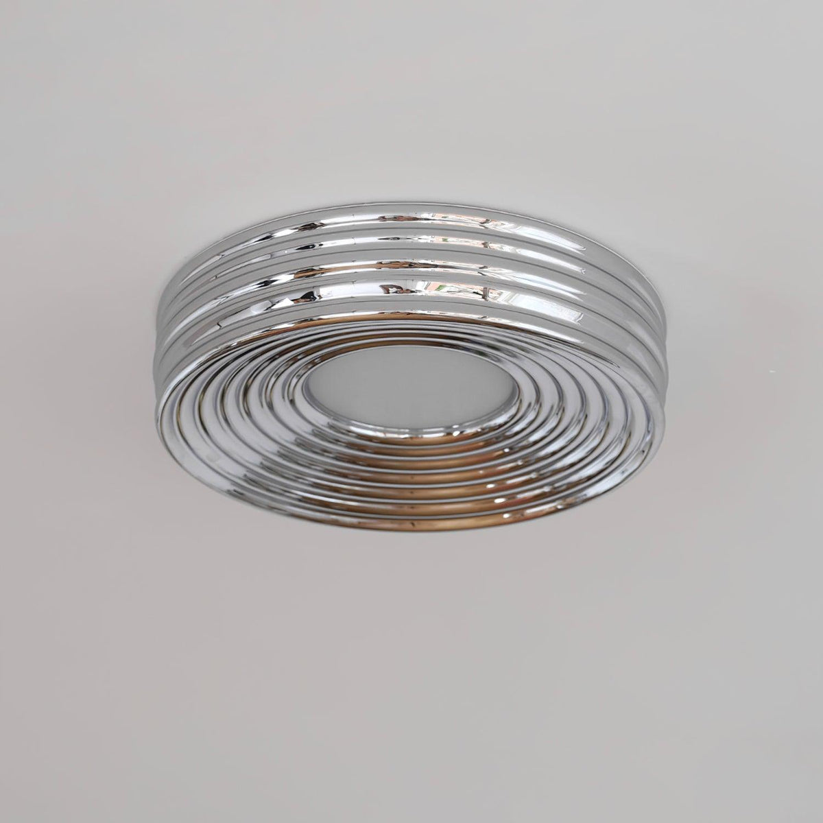 Lampe de Plafond Abat-jour Acrylique Canopée Canopée Texturée - Neutralighting