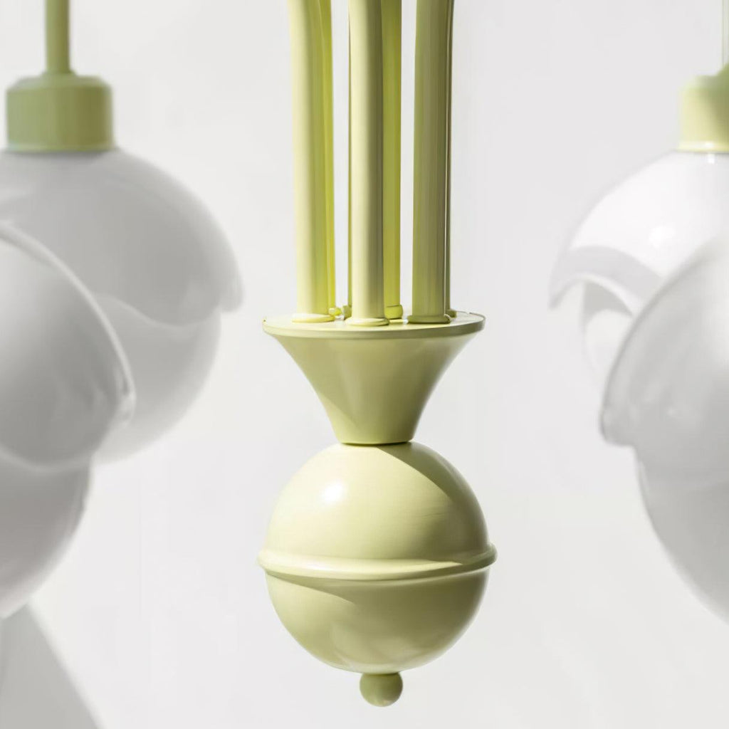 Lustra Chandelier Lychee Matcha Crème à Bras - Neutralighting