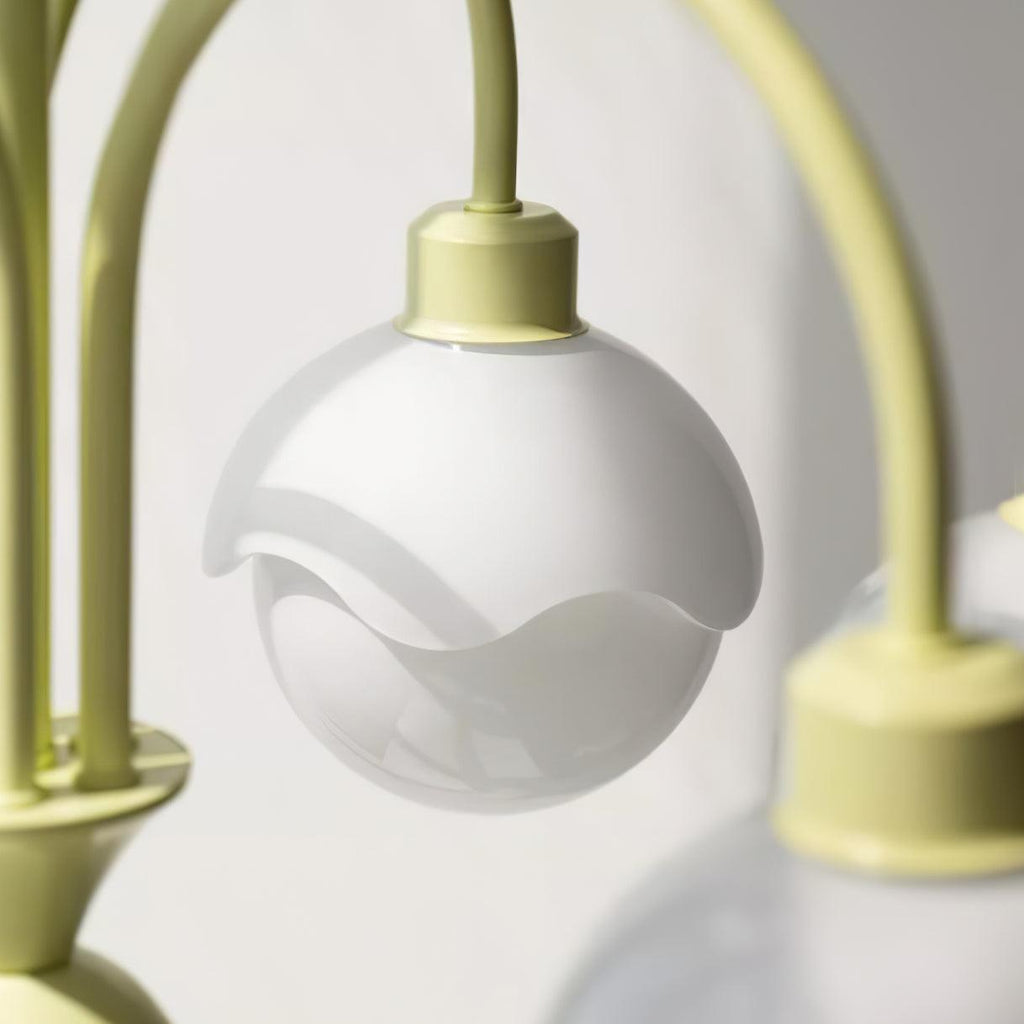 Lustra Chandelier Lychee Matcha Crème à Bras - Neutralighting