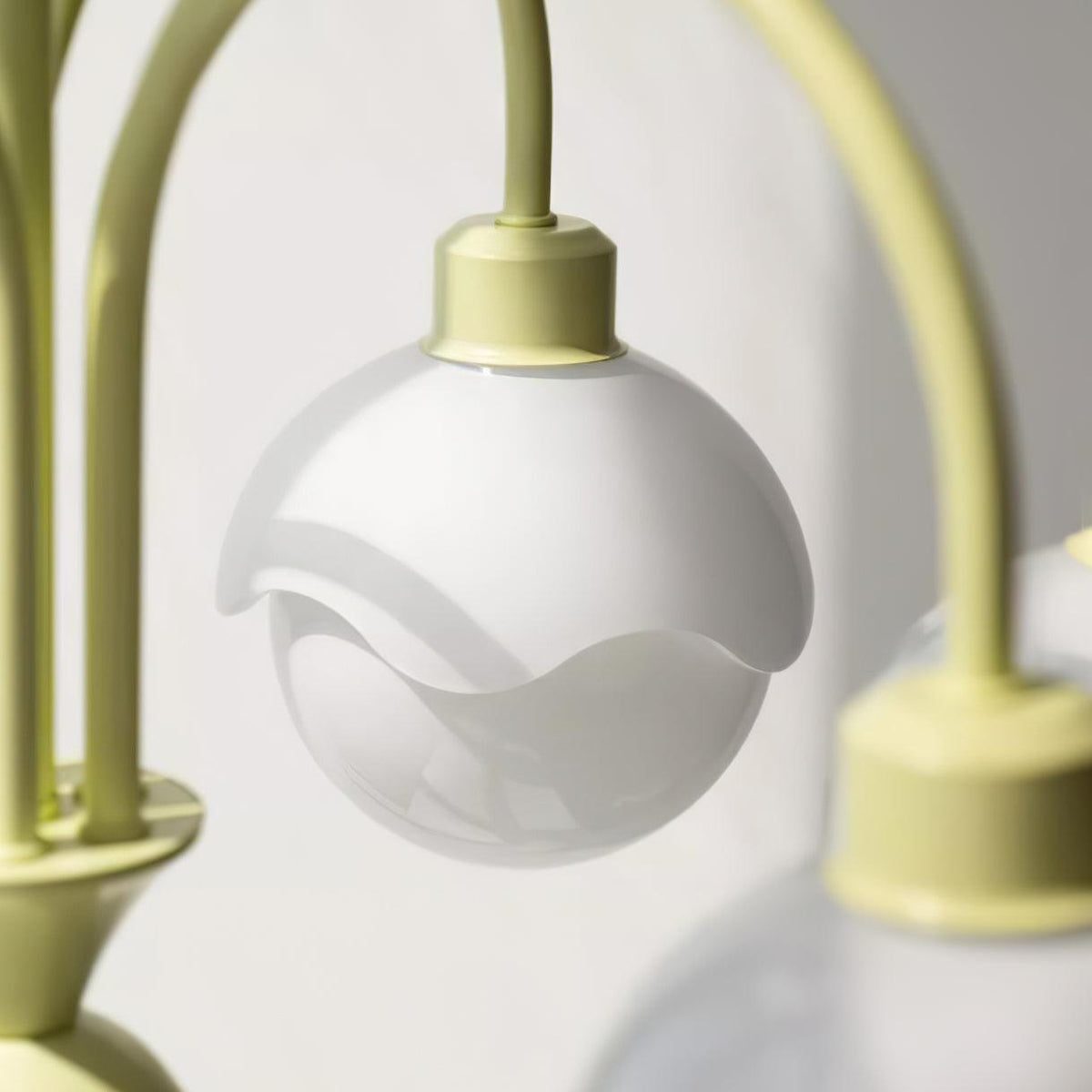 Lustra Chandelier Lychee Matcha Crème à Bras - Neutralighting