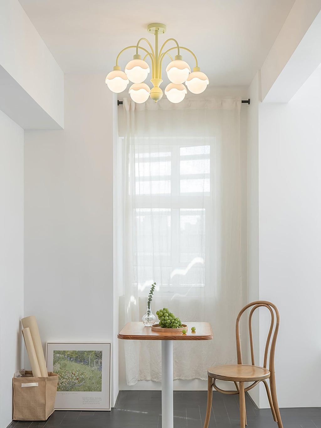 Lustra Chandelier Lychee Matcha Crème à Bras - Neutralighting