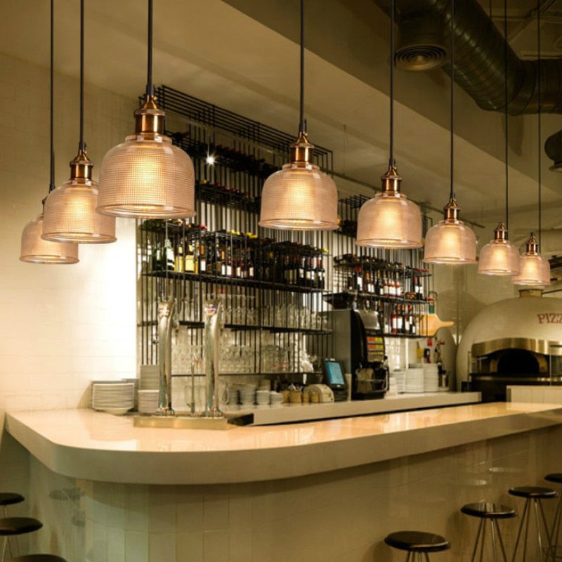 Ilira Vintage Luminaires Suspension. Bleu/Rouge/Transparent/Ambre - Neutralighting