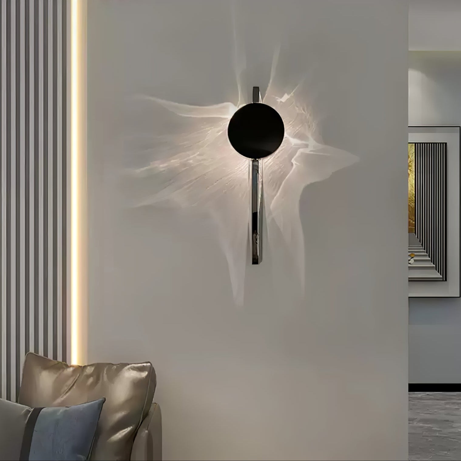 Gardner Applique Murale Créative Lumière et Ombre - Neutralighting