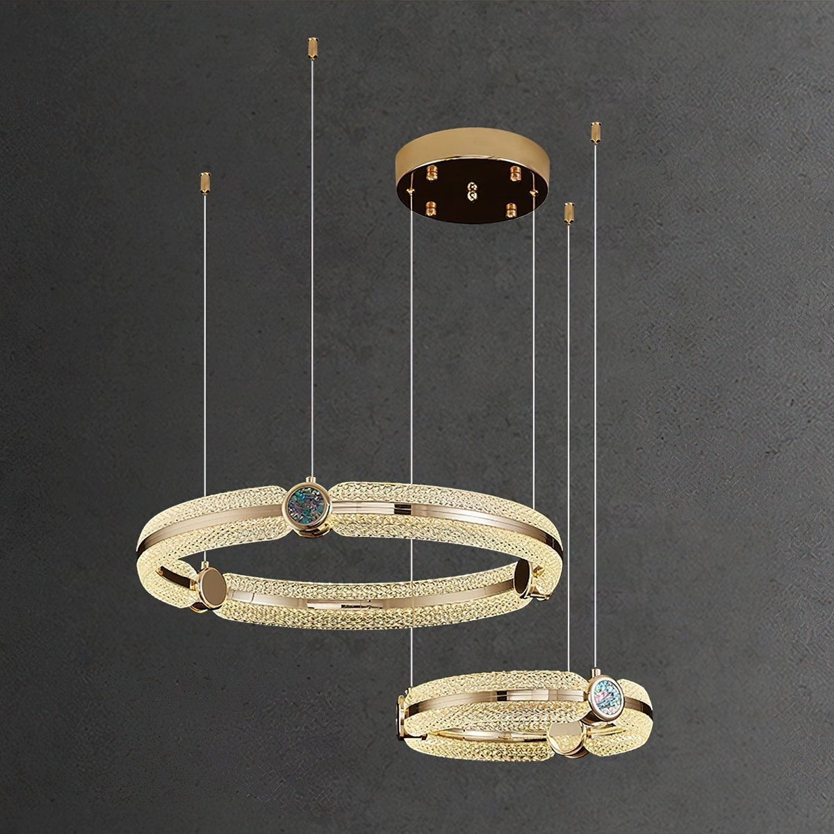 Aurora Lustre Creative Ring - Neutralighting