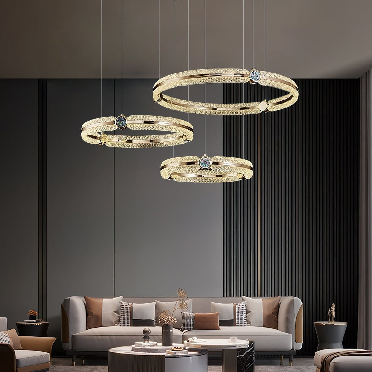 Aurora Lustre Creative Ring - Neutralighting
