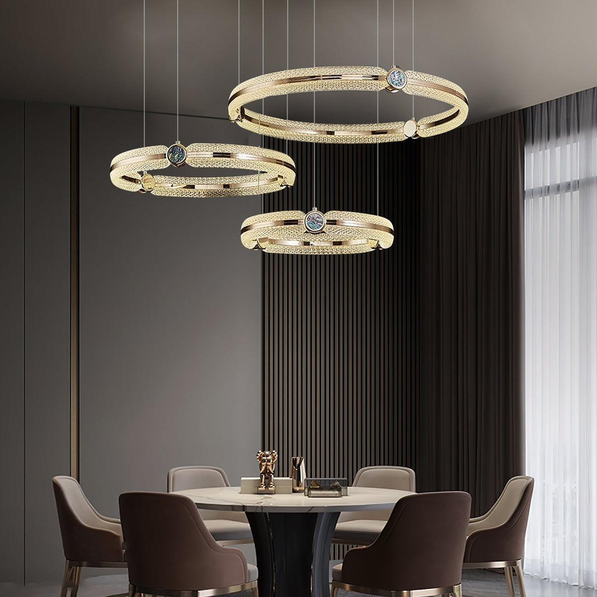 Aurora Lustre Creative Ring - Neutralighting