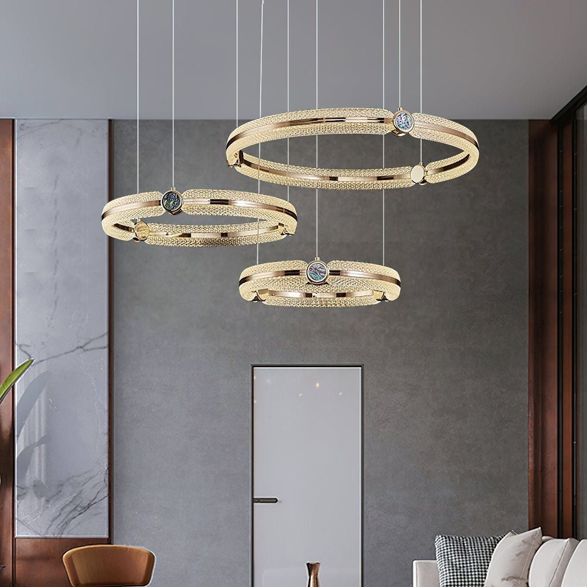 Aurora Lustre Creative Ring - Neutralighting