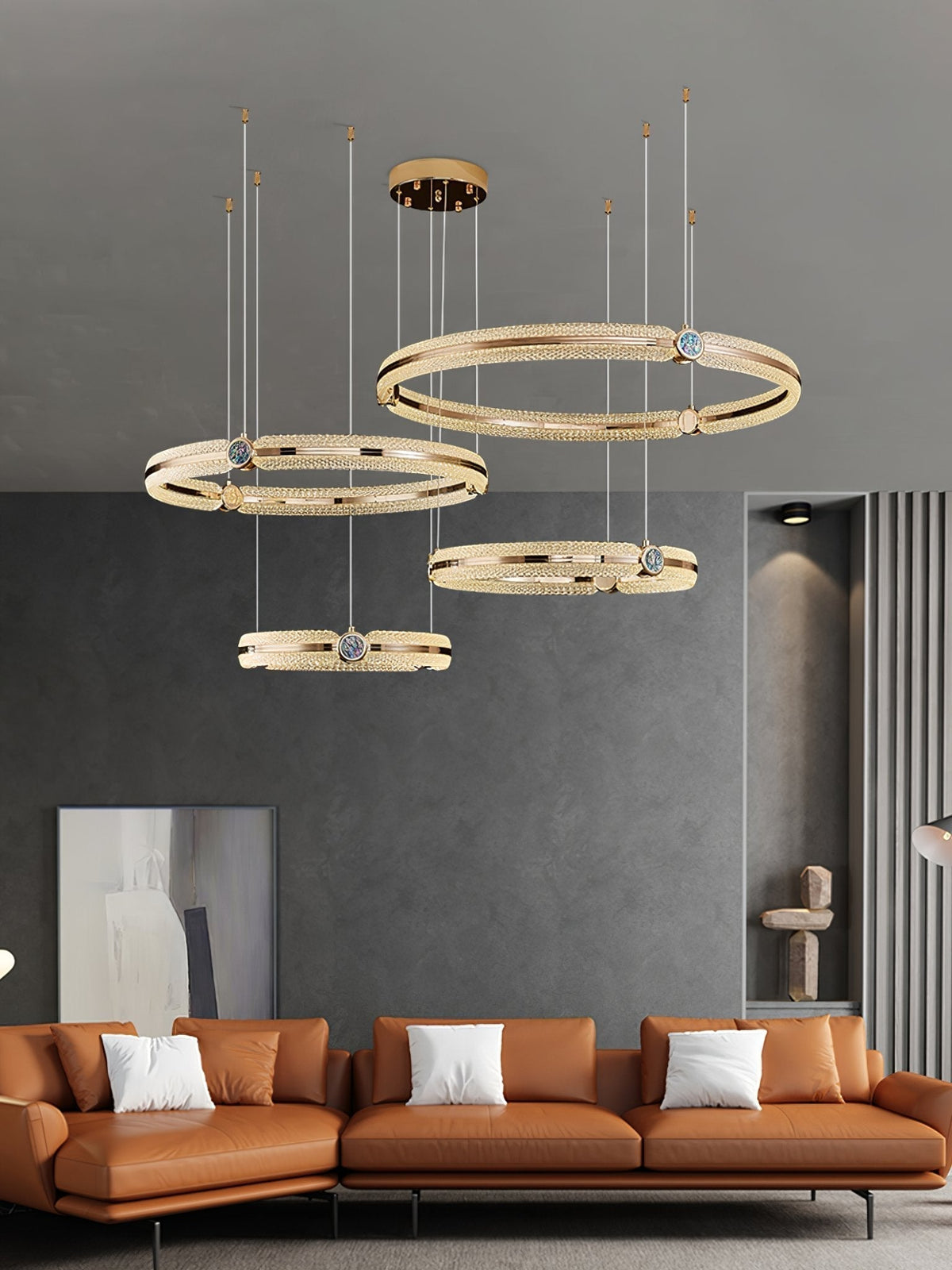 Aurora Lustre Creative Ring - Neutralighting