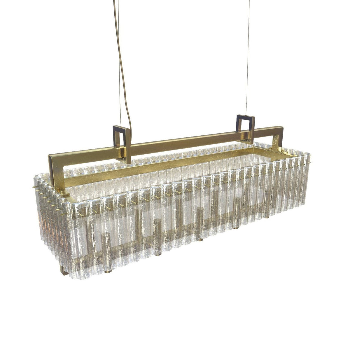 Rever Lustre Métal Laiton Verre Luxe Minimaliste Moderne - Neutralighting