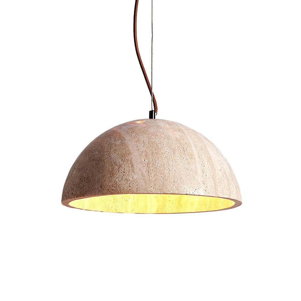 Avdoraris Suspension en Travertin Forme de Dôme - Neutralighting