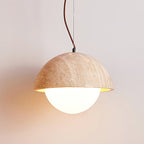 Avdoraris Suspension en Travertin Forme de Dôme - Neutralighting