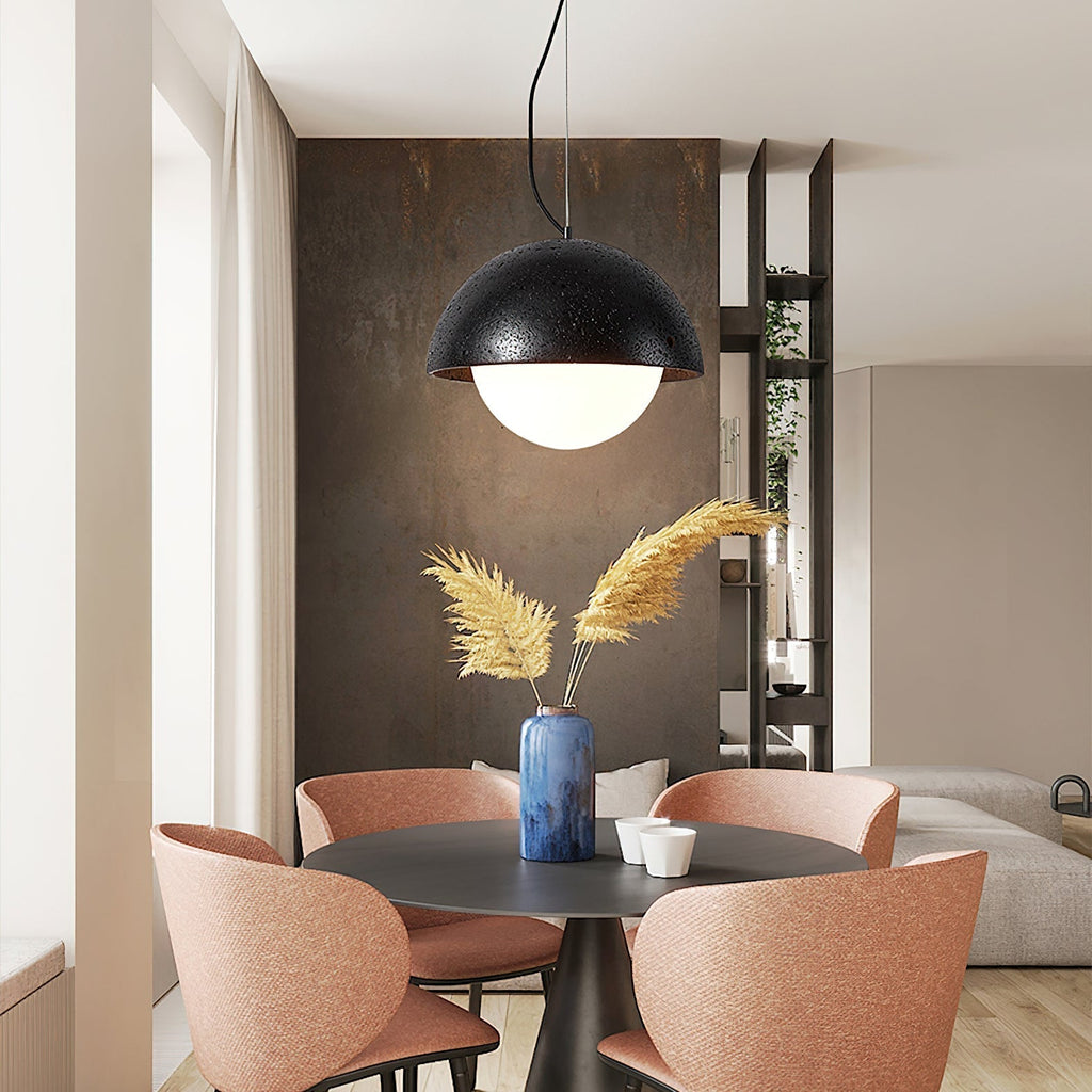 Avdoraris Suspension en Travertin Forme de Dôme - Neutralighting
