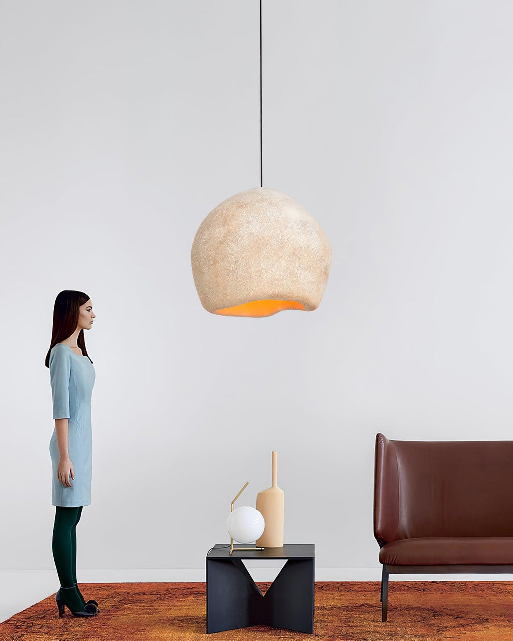 Tero Lampe Suspendue Composite Wabi-Sabi - Neutralighting