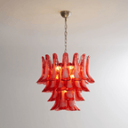 Aurora Chandelier en Verre Vintage - Neutralighting