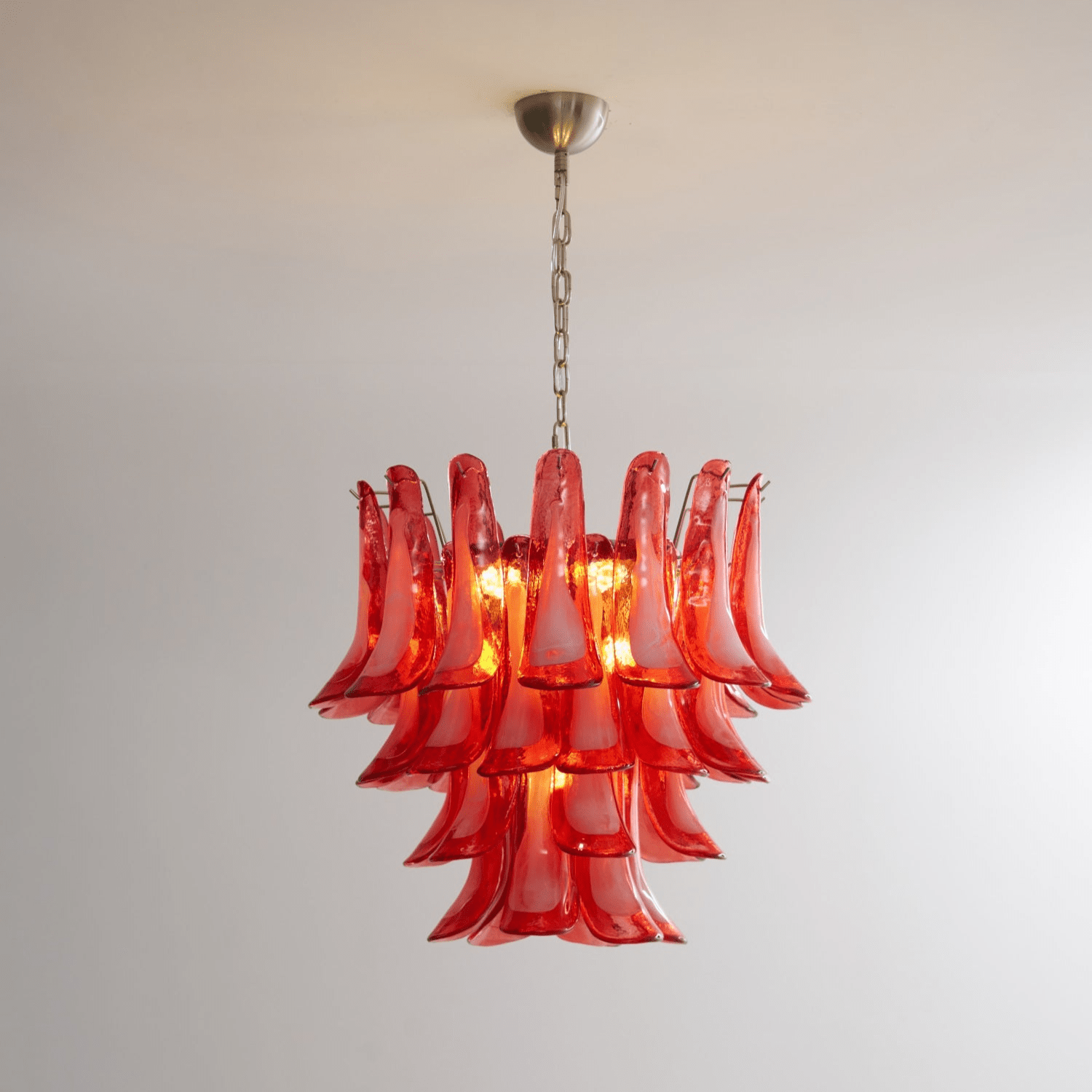 Aurora Chandelier en Verre Vintage - Neutralighting