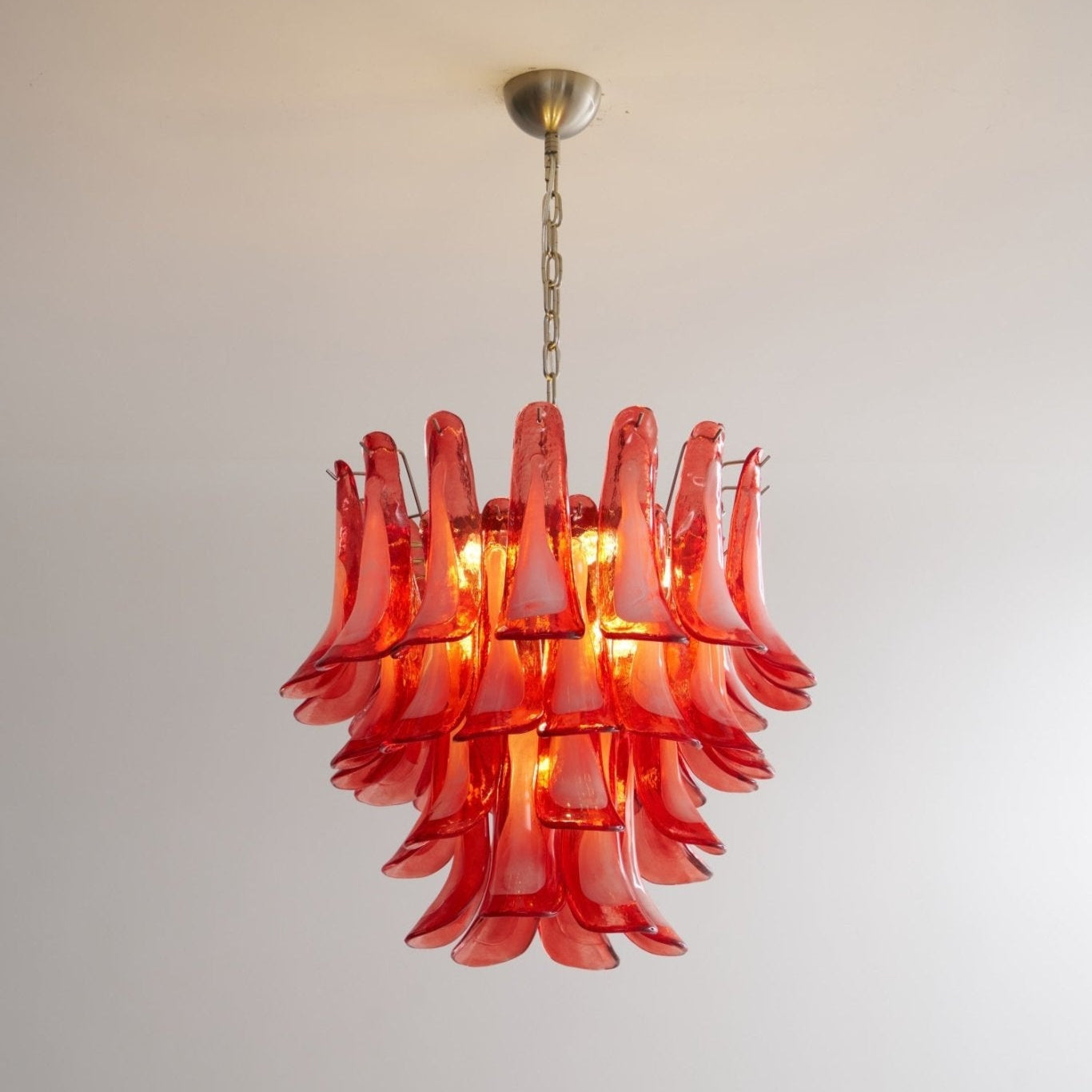 Aurora Chandelier en Verre Vintage - Neutralighting