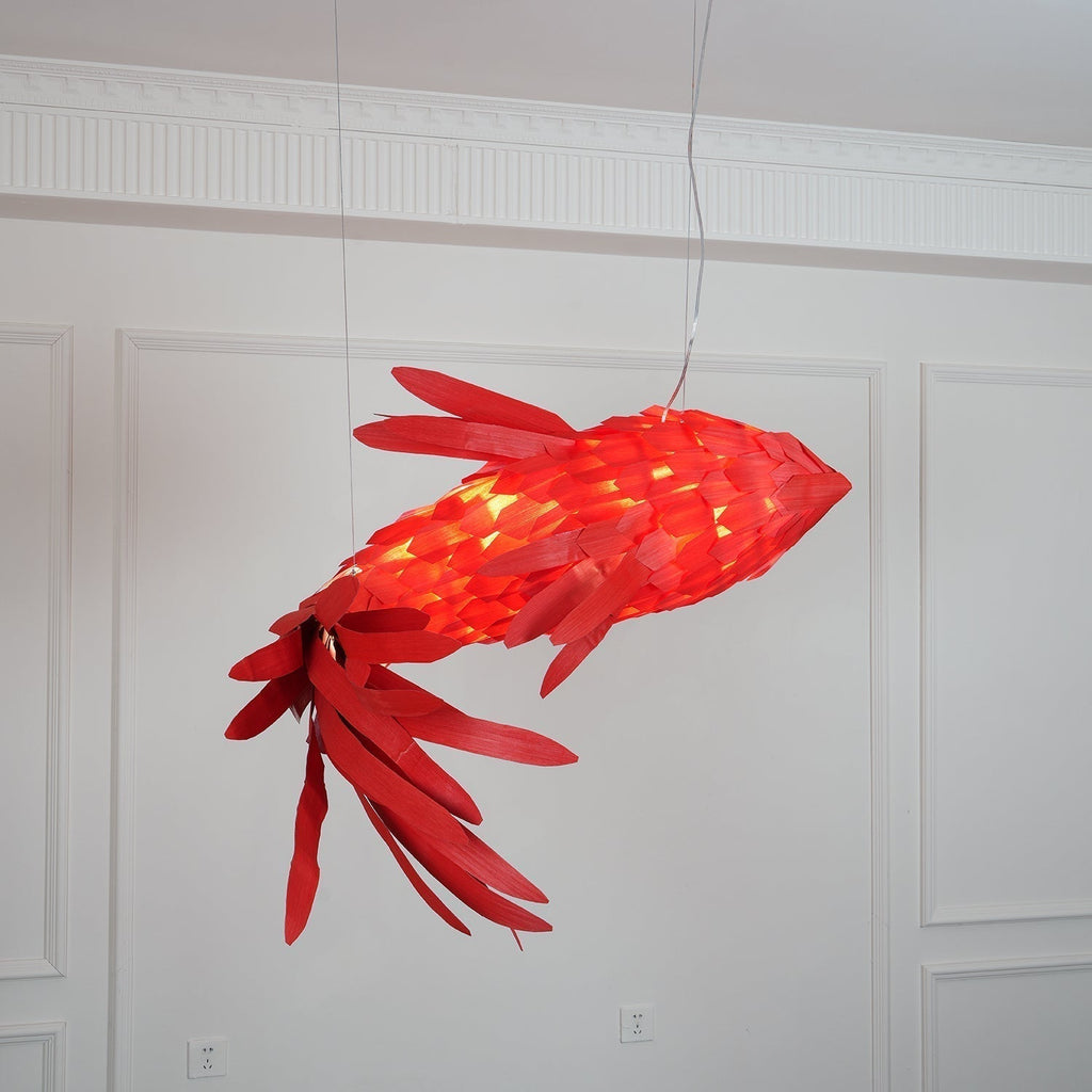 Vamararae Suspension Koi tourbillon cramoisi - Neutralighting