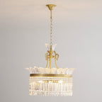 Xelra Lustre en Laiton & Cristal - Neutralighting