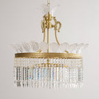 Xelra Lustre en Laiton & Cristal - Neutralighting