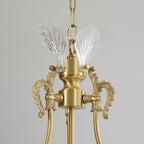 Xelra Lustre en Laiton & Cristal - Neutralighting