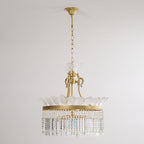 Xelra Lustre en Laiton & Cristal - Neutralighting