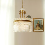 Xelra Lustre en Laiton & Cristal - Neutralighting