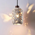 Eryno Lampe Suspension en Béton et Travertin - Neutralighting