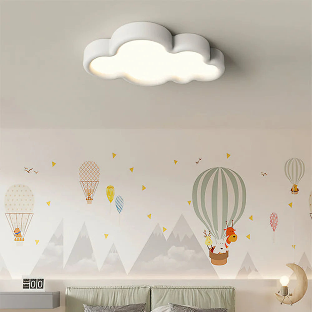 Aria Moderne Nuage Plafonnier Métal Chambre à coucher - Neutralighting